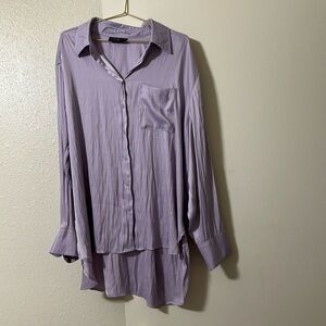 Lane Bryant silk long sleeve 18/20